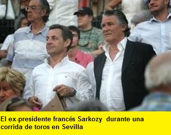 sarkozy en lostoros en sevilla